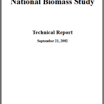 Biomass draft technical report 2002